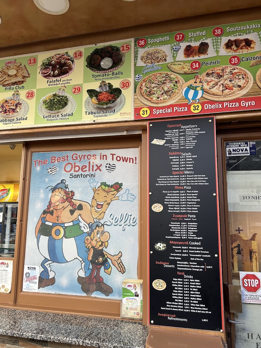 Menu Obelix Santorini-10