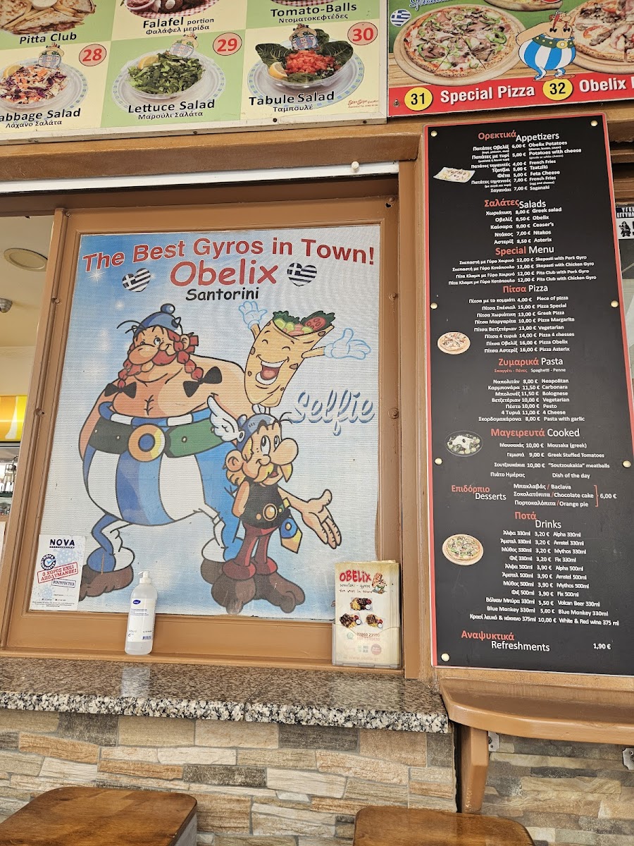 Menu Obelix Santorini-7